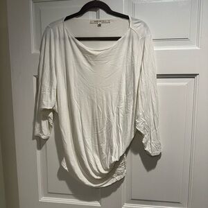 Max Studio Cream Women's Blouse